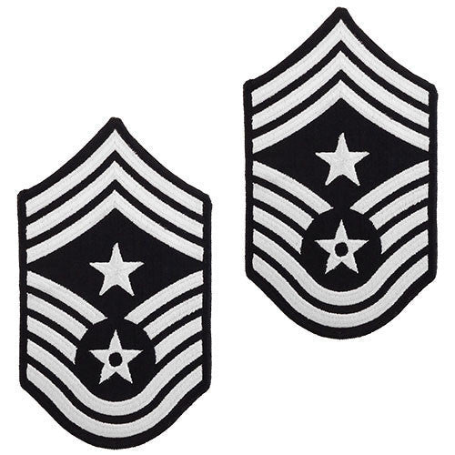 Air Force Chevron: Command Chief Master Sergeant - large color - Hooyah Woodworks LLC