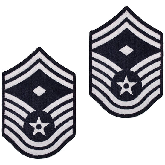 Air Force Chevron: Senior Master Sergeant: First Sergeant - large color - Hooyah Woodworks LLC