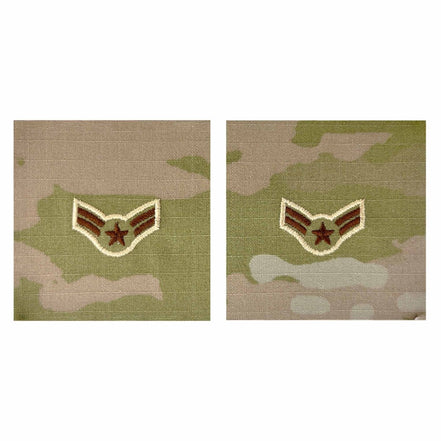 Air Force Embroidered Rank: Airman First Class - OCP Sew on - Hooyah Woodworks LLC