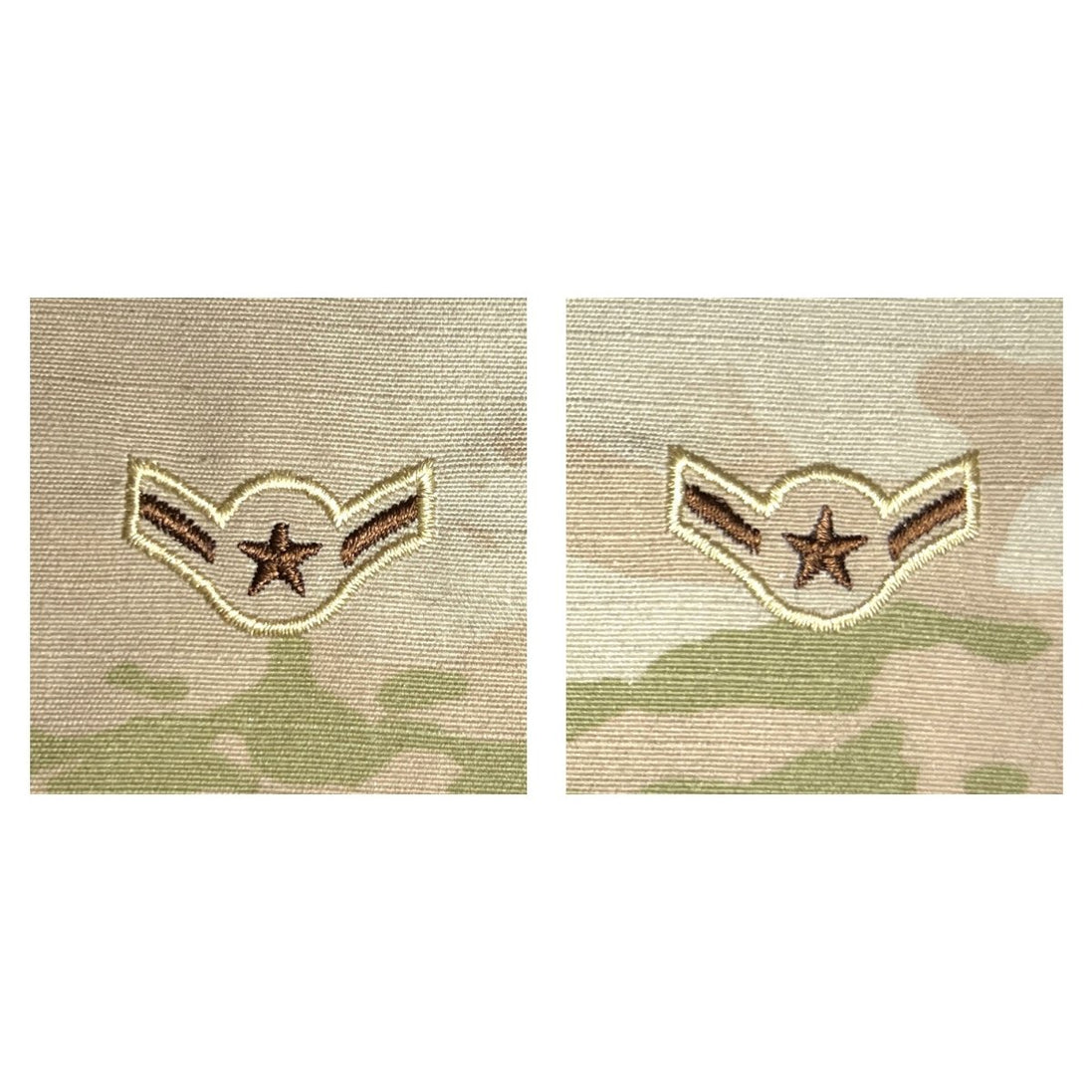 Air Force Embroidered Rank: Airman - OCP sew on - Hooyah Woodworks LLC