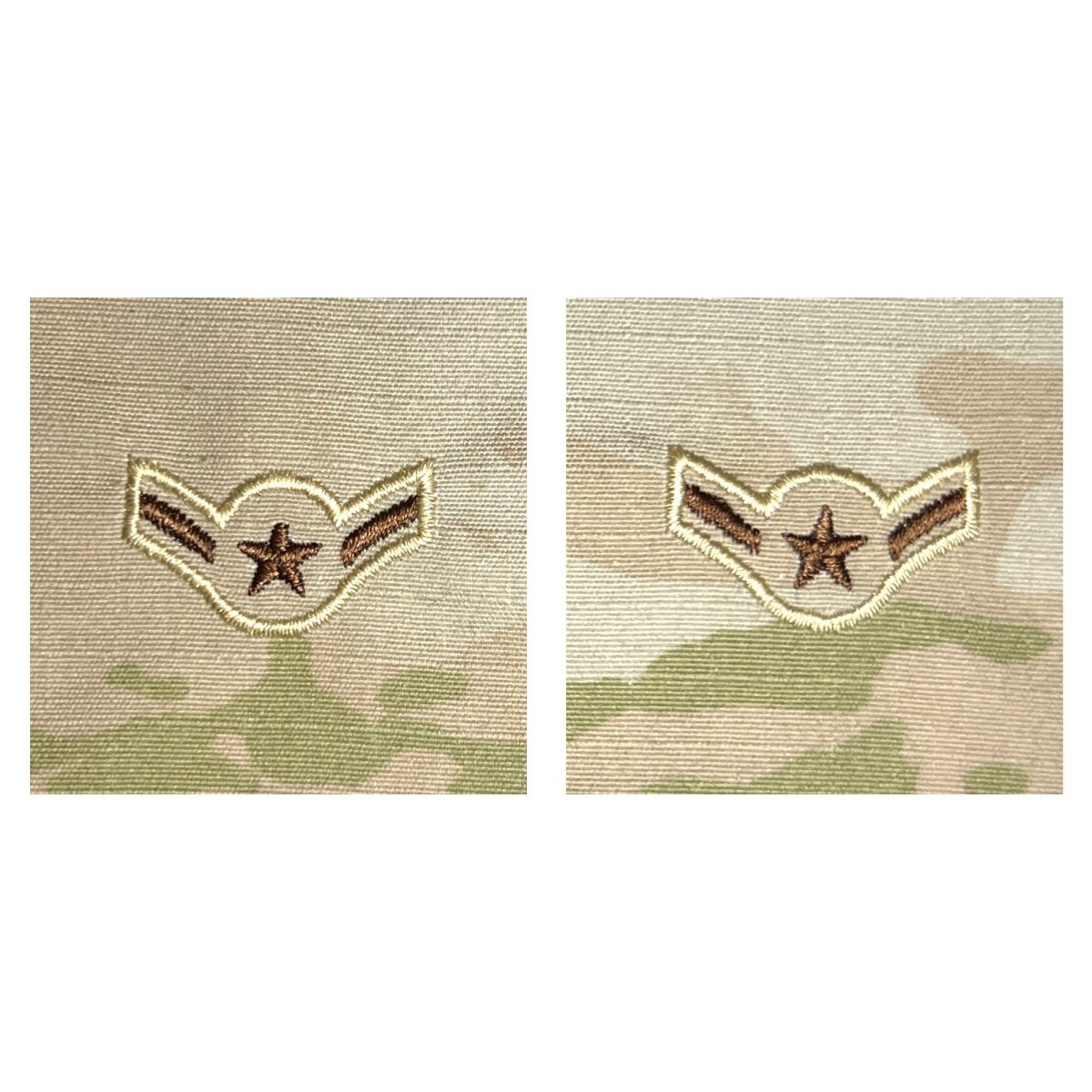 Air Force Embroidered Rank: Airman - OCP sew on - Hooyah Woodworks LLC
