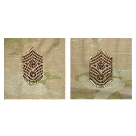 Air Force Embroidered Rank: Chief Master Sergeant of the Air Force - OCP Sew on - Hooyah Woodworks LLC