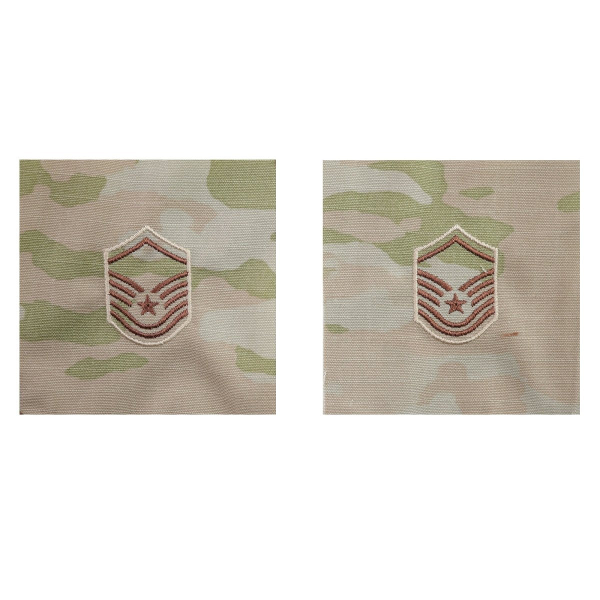 Air Force Embroidered Rank: Master Sergeant - OCP Sew on - Hooyah Woodworks LLC