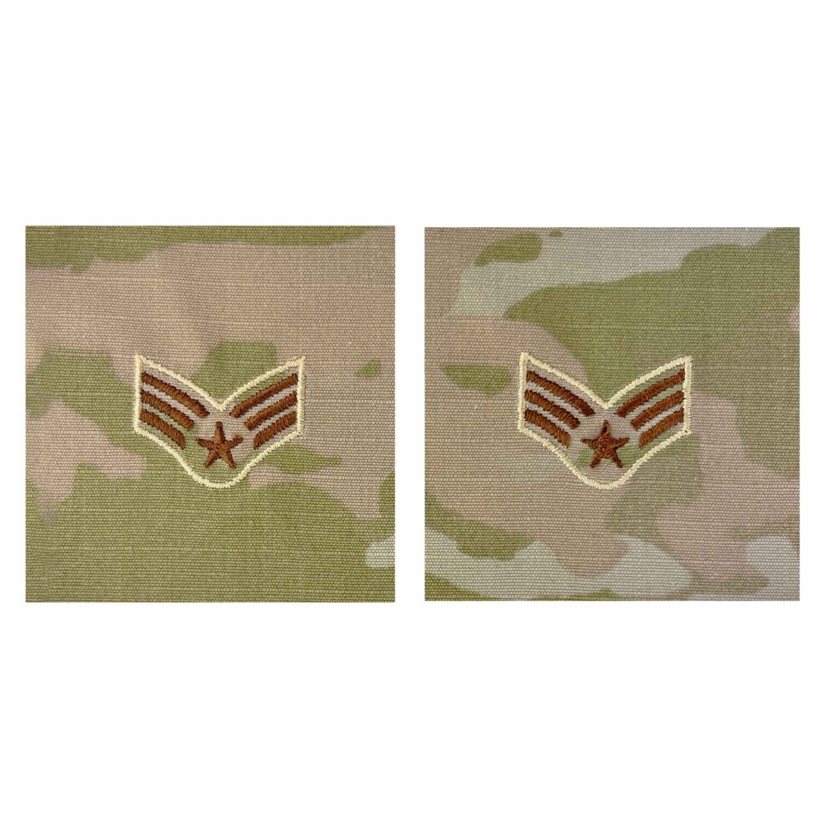 Air Force Embroidered Rank: Senior Airman - OCP Sew On - Hooyah Woodworks LLC