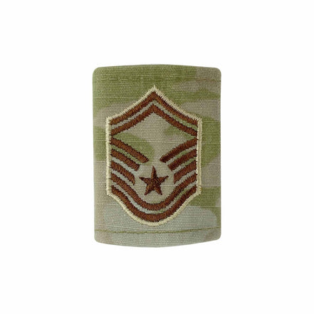 Air Force Gortex Rank: Senior Master Sergeant - OCP jacket tab - Hooyah Woodworks LLC