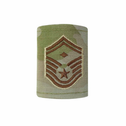 Air Force Gortex Rank: Senior Master Sergeant with Diamond - OCP jacket tab - Hooyah Woodworks LLC