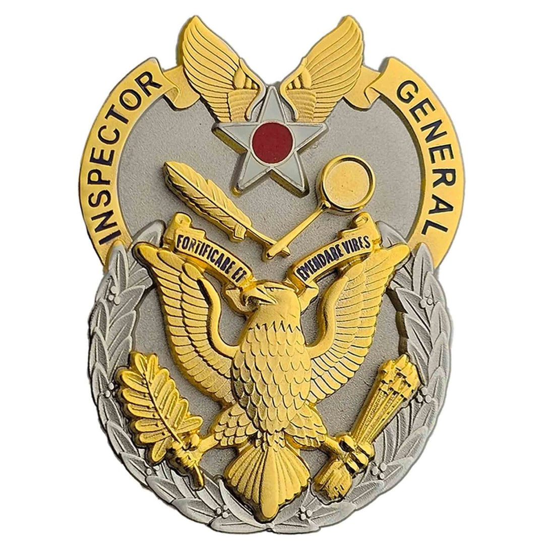 Air Force Identification Badge: Inspector General - Regulation Size - Hooyah Woodworks LLC