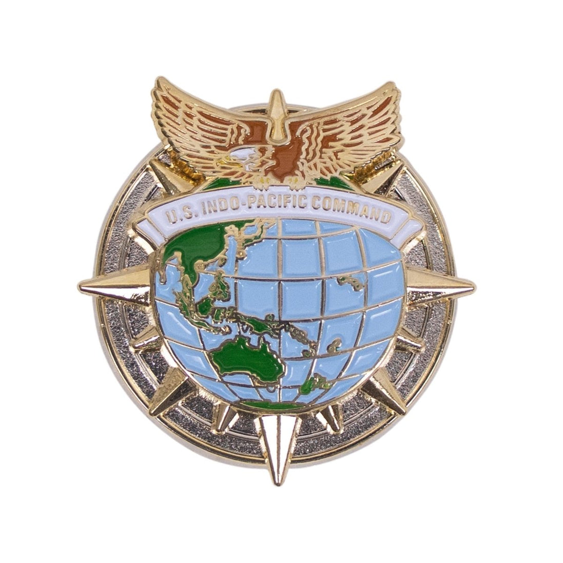 Air Force Identification Badge: US INDO-Pacific Command 2 1/4" - Hooyah Woodworks LLC