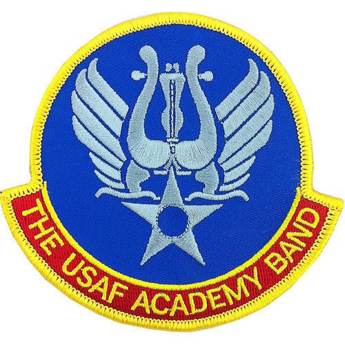 Air Force Patch: Air Force Academy Band - color - Hooyah Woodworks LLC