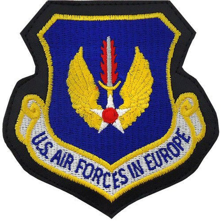 Air Force Patch: Air Force In Europe - leather - Hooyah Woodworks LLC