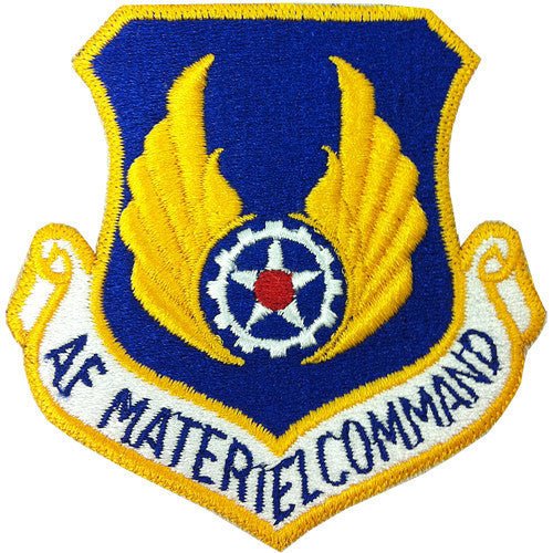 Air Force Patch: Air Force Materiel Command - color - Hooyah Woodworks LLC