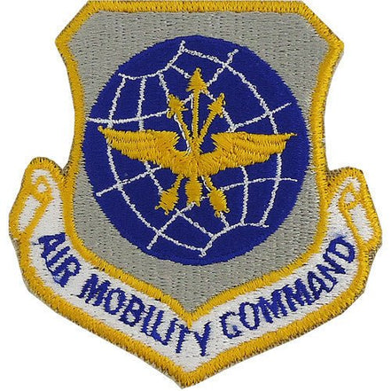 Air Force Patch: Air Mobility Command - color - Hooyah Woodworks LLC