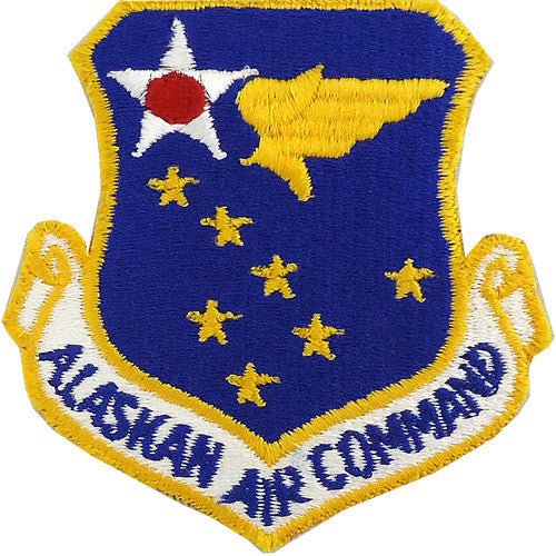Air Force Patch: Alaskan Air Command - color - Hooyah Woodworks LLC