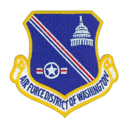 Air Force Patch: District of Washington - color - Hooyah Woodworks LLC