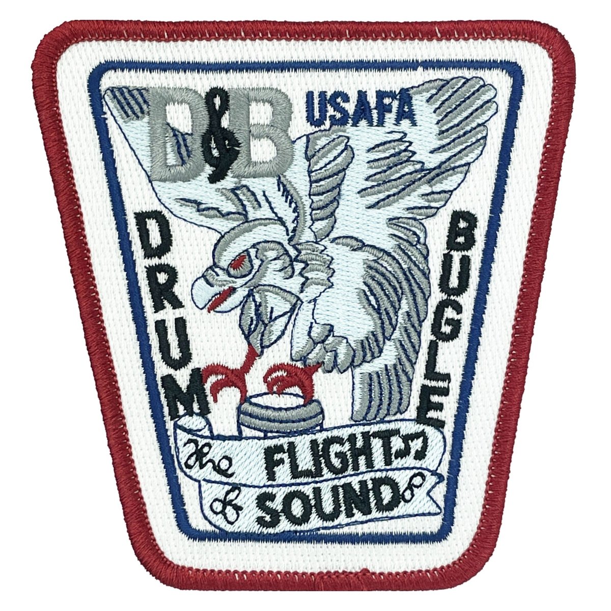 Air Force Patch: U.S. Air Force Academy Drum and Bugle - color - Hooyah Woodworks LLC