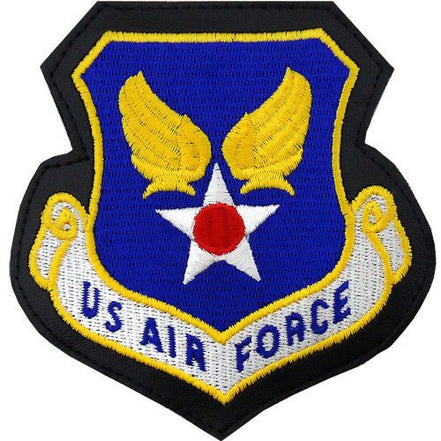 Air Force Patch: U.S. Air Force - leather - Hooyah Woodworks LLC