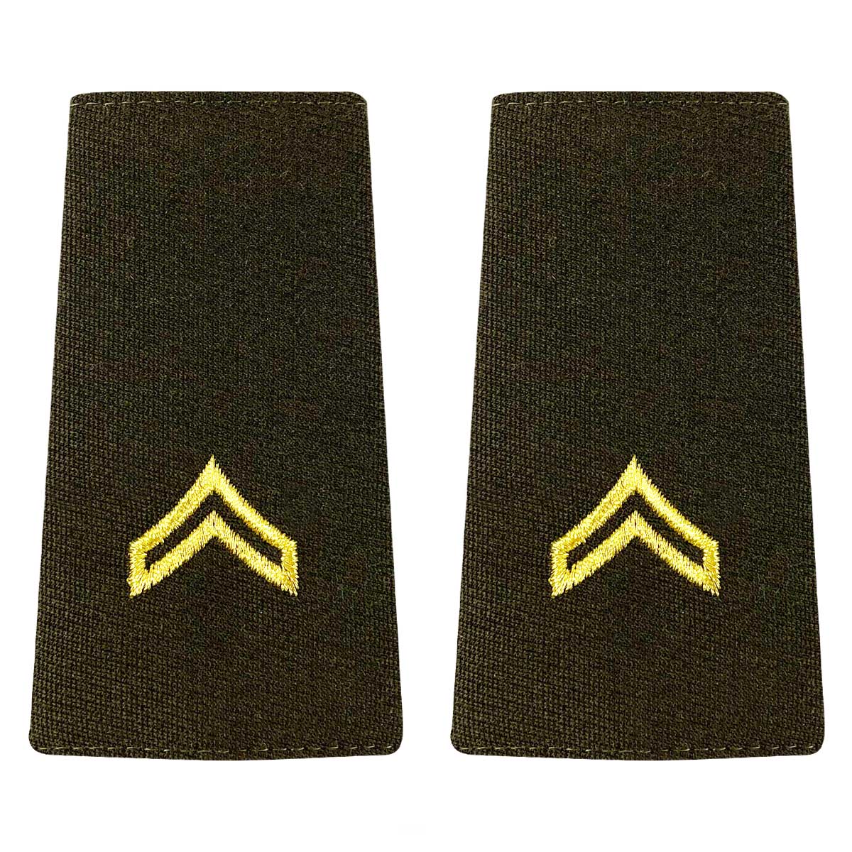 Army AGSU Large Epaulet: Corporal - Hooyah Woodworks LLC