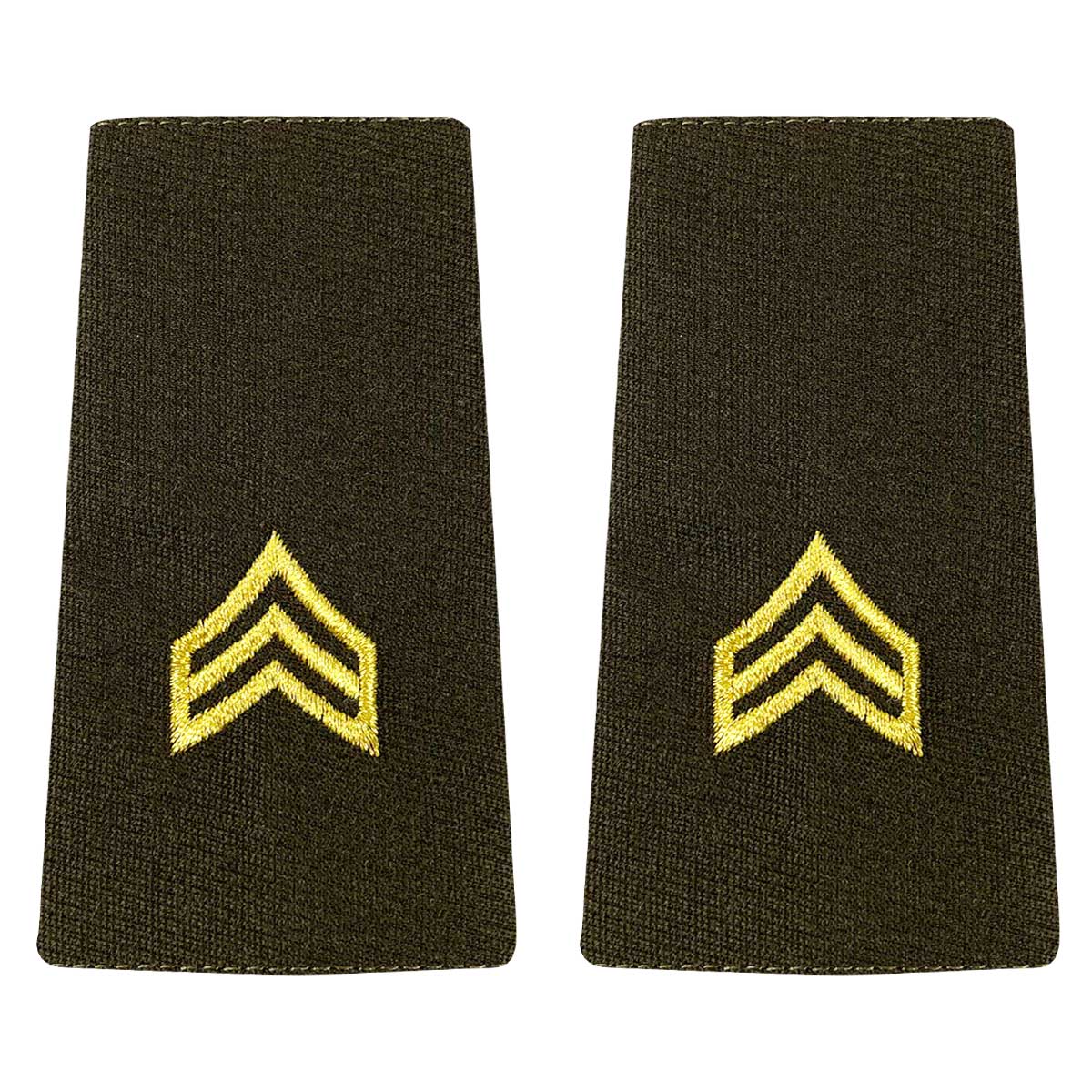 Army AGSU Large Epaulet: Sergeant - Hooyah Woodworks LLC