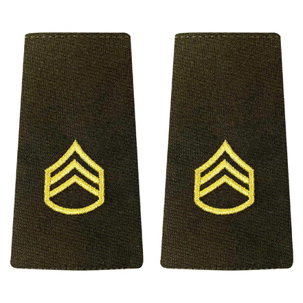 Army AGSU Large Epaulet: Staff Sergeant - Hooyah Woodworks LLC