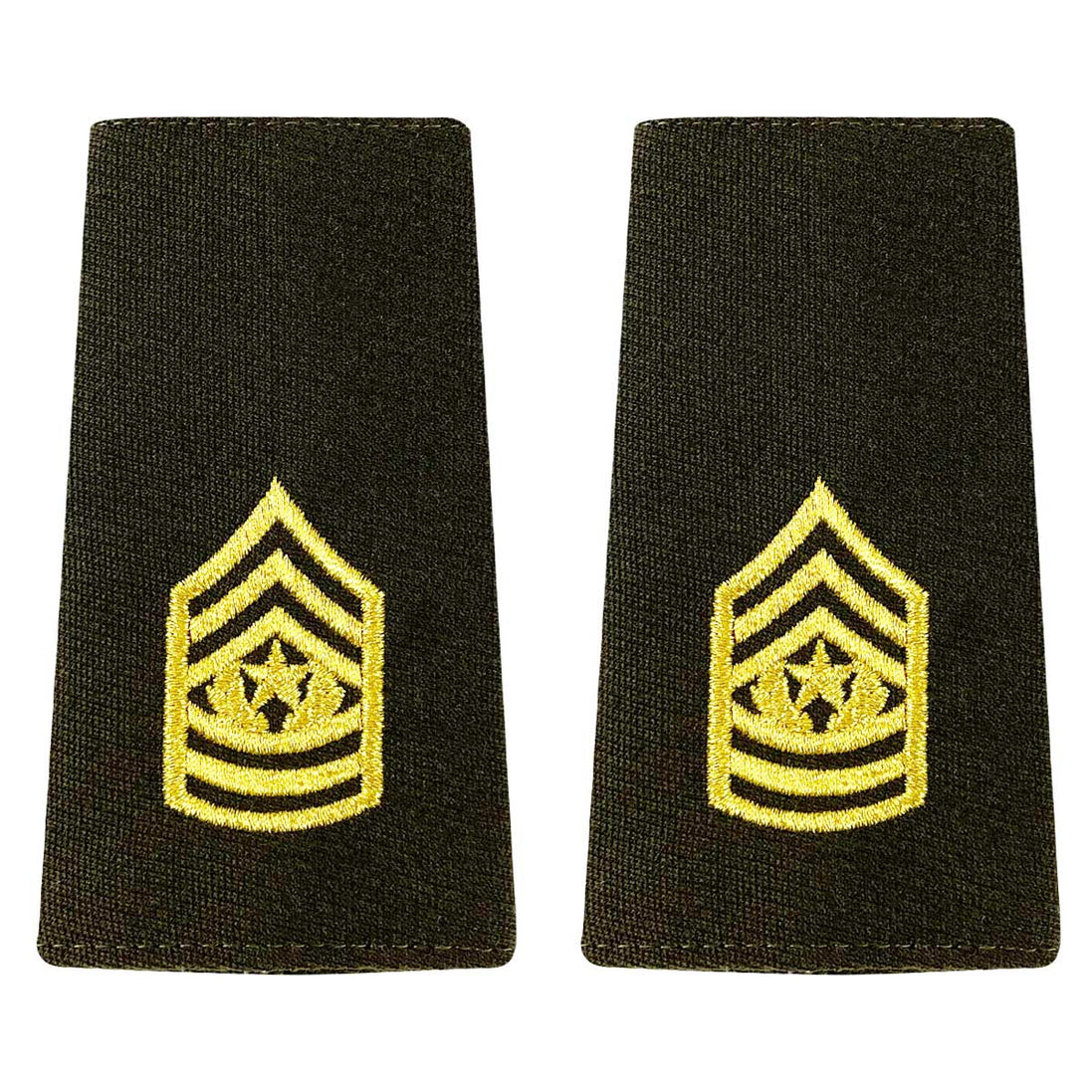 Army AGSU Leather Service Jacket (Bomber) Epaulet: Command Sergeant Major - Hooyah Woodworks LLC