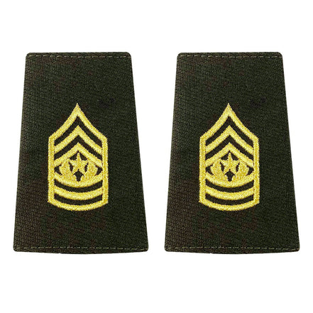 Army AGSU Small Epaulet: Command Sergeant Major - Hooyah Woodworks LLC