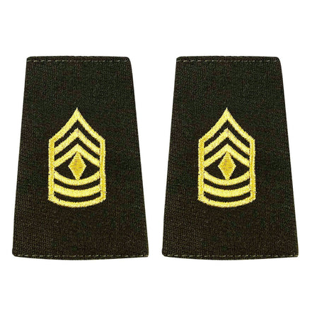Army AGSU Small Epaulet: First Sergeant - Hooyah Woodworks LLC