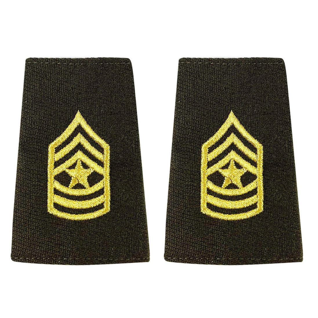 Army AGSU Small Epaulet: Sergeant Major - Hooyah Woodworks LLC