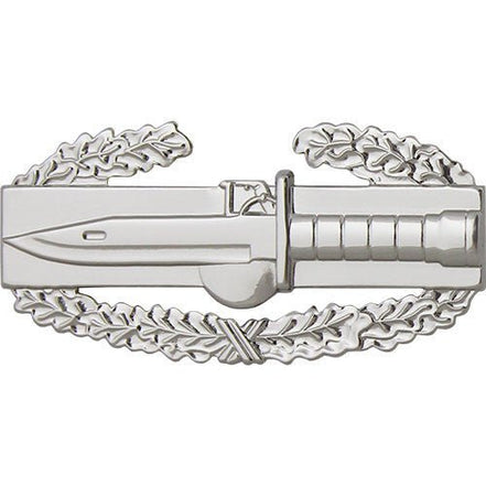 Army Badge: Combat Action First Award - regulation size, mirror finish - Hooyah Woodworks LLC