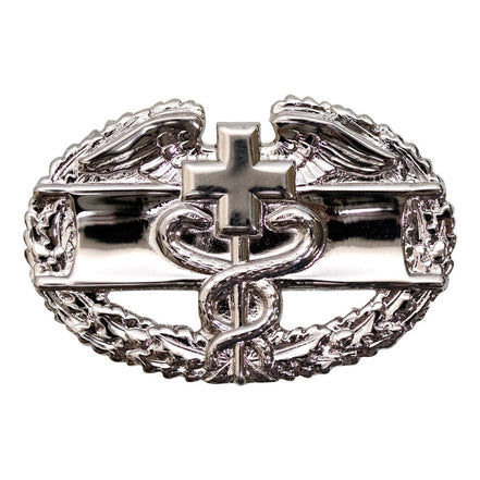 Army Badge: Combat Medical First Award - mirror finish - Hooyah Woodworks LLC