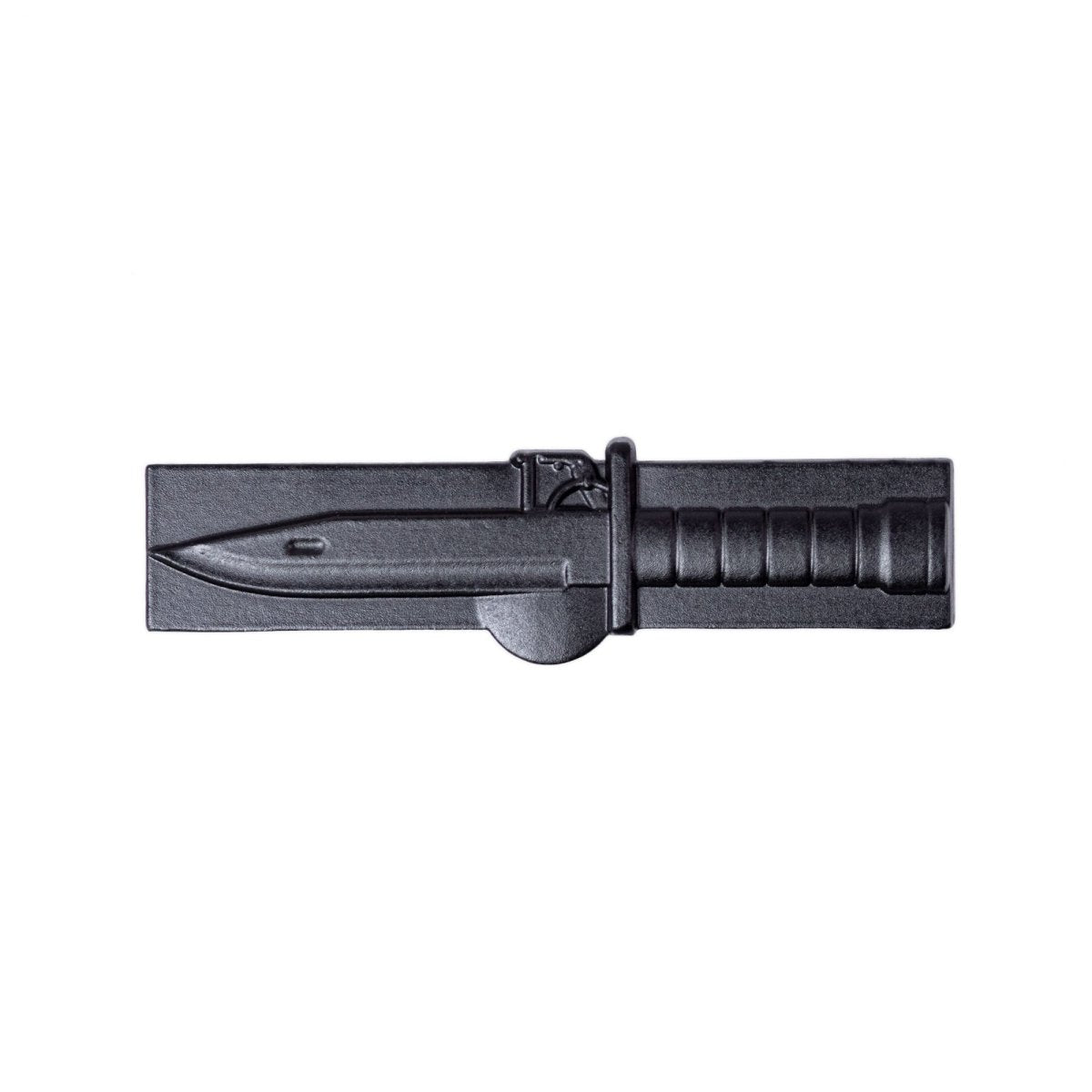 Army Badge: Expert Soldier - regulation size, black metal - Hooyah Woodworks LLC