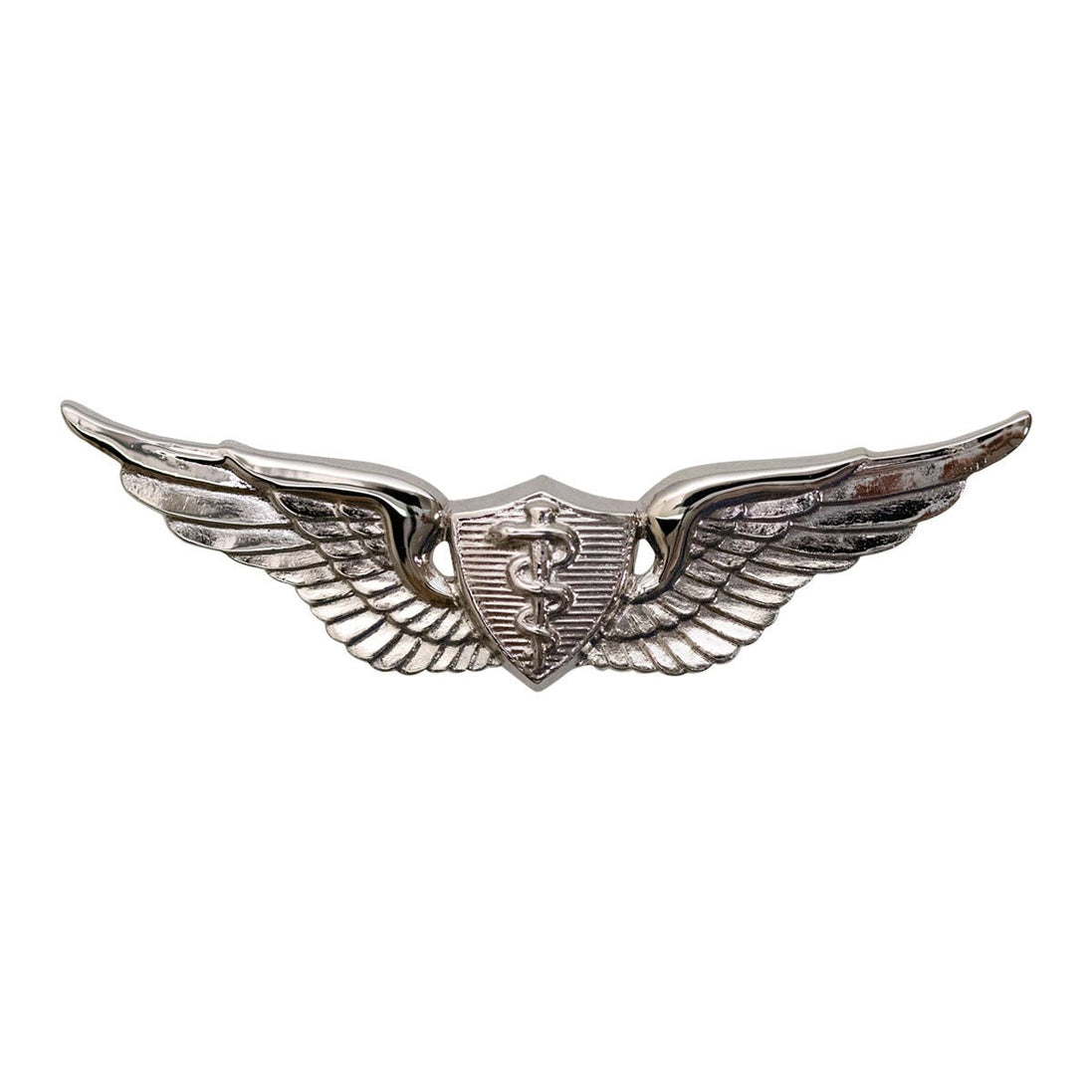 Army Badge: Flight Surgeon - regulation size, mirror finish - Hooyah Woodworks LLC