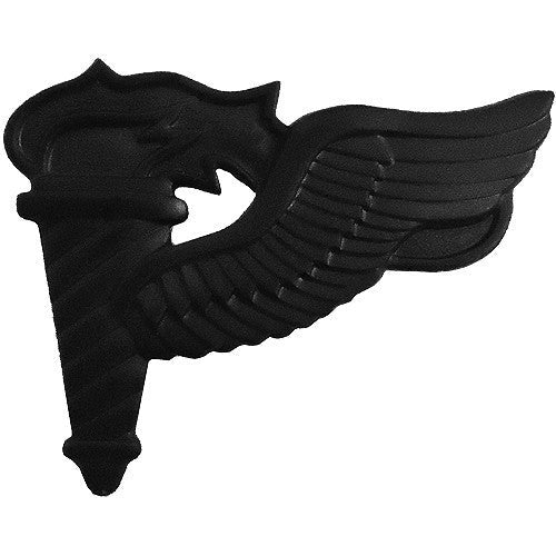 Army Badge: Pathfinder - black metal - Hooyah Woodworks LLC