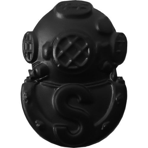Army Badge: Salvage Diver - black metal - Hooyah Woodworks LLC