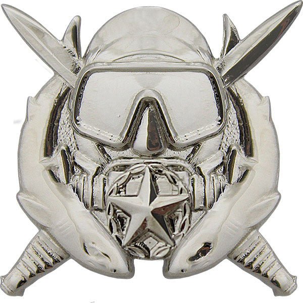 Army Badge: Special Operations Diving Supervisor - mirror finish - Hooyah Woodworks LLC