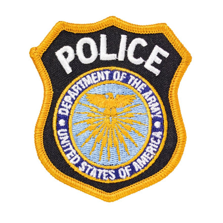 Army Cap Patch: Police Department of the Army - Full Color embroidery - Hooyah Woodworks LLC