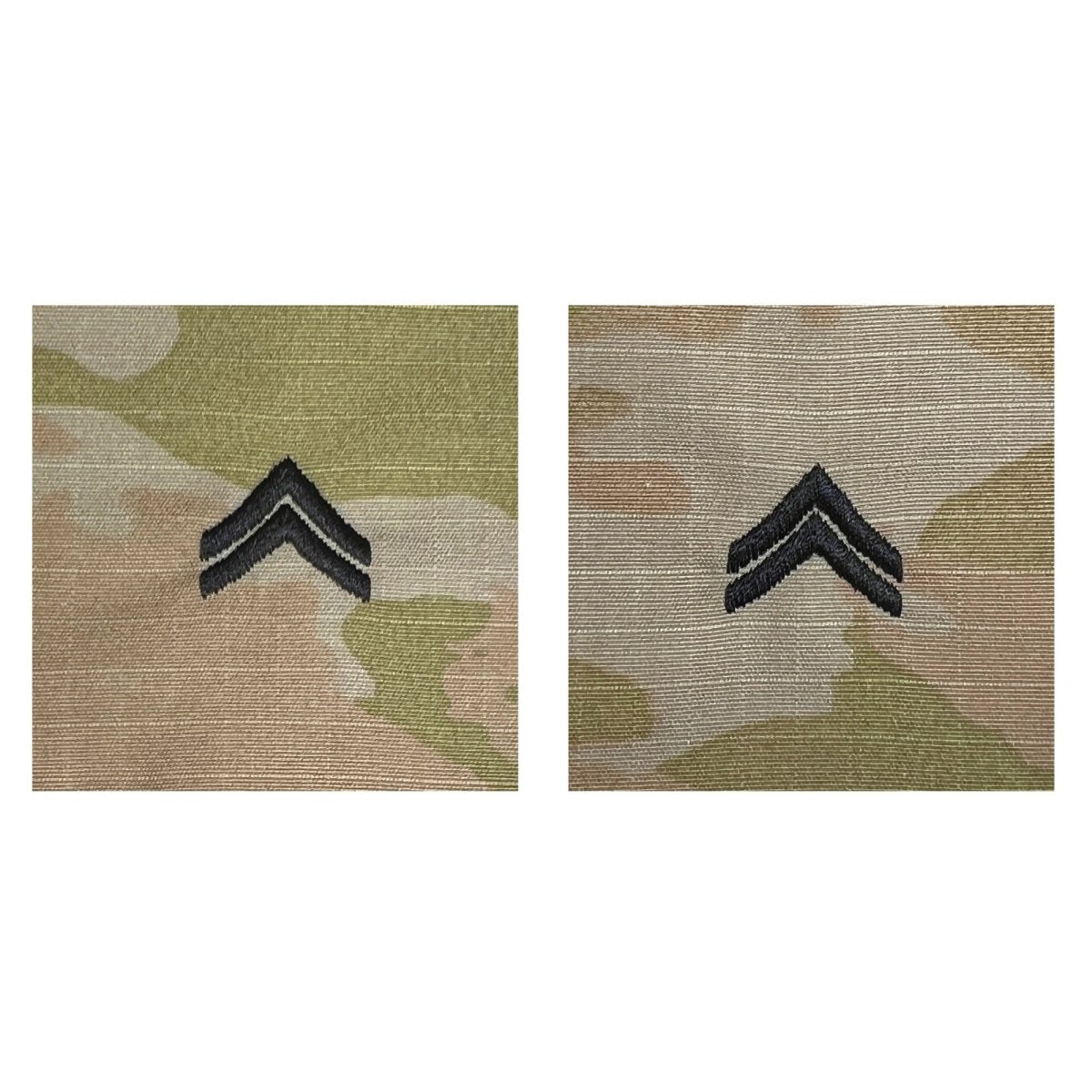 Army Embroidered OCP Sew on Rank Insignia: Corporal - Hooyah Woodworks LLC
