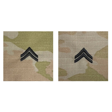 Army Embroidered OCP Sew on Rank Insignia: Corporal - Hooyah Woodworks LLC