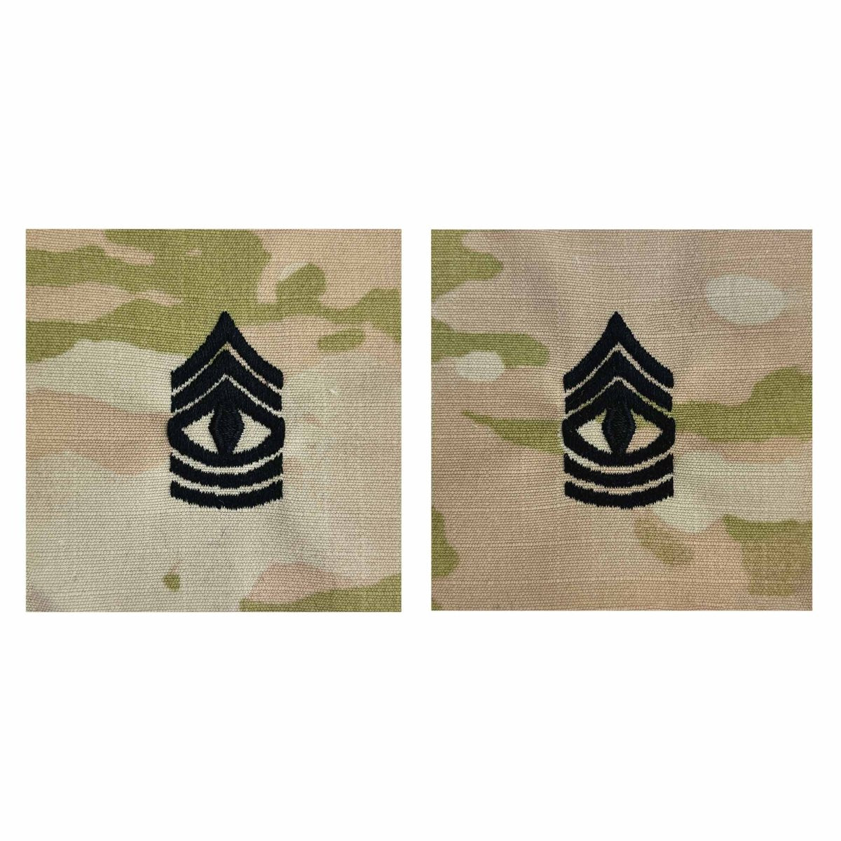 Army Embroidered OCP Sew on Rank Insignia: First Sergeant - Hooyah Woodworks LLC