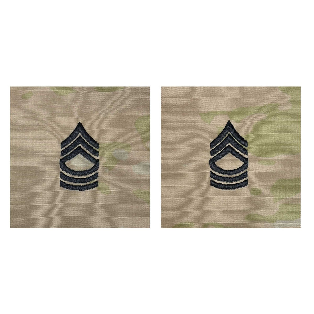 Army Embroidered OCP Sew on Rank Insignia: Master Sergeant - Hooyah Woodworks LLC