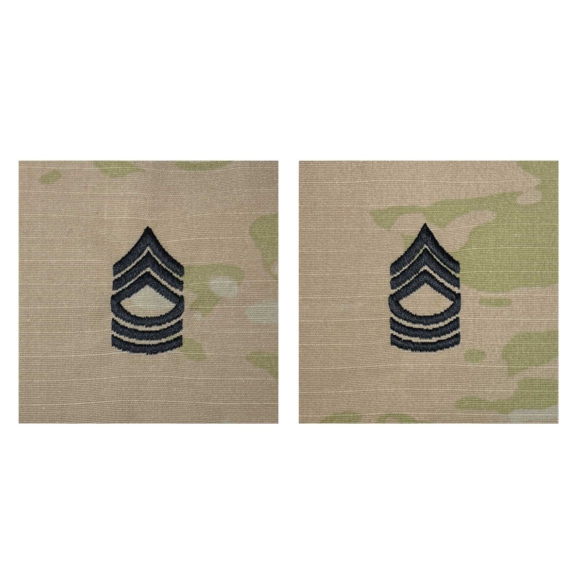 Army Embroidered OCP Sew on Rank Insignia: Master Sergeant - Hooyah Woodworks LLC