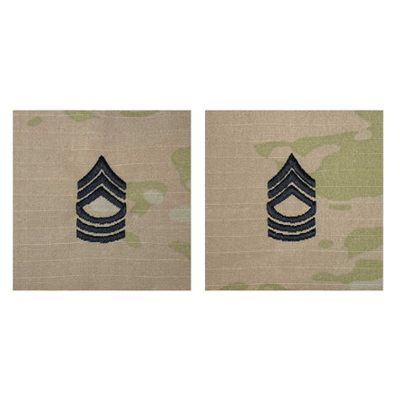 Army Embroidered OCP Sew on Rank Insignia: Master Sergeant - Hooyah Woodworks LLC