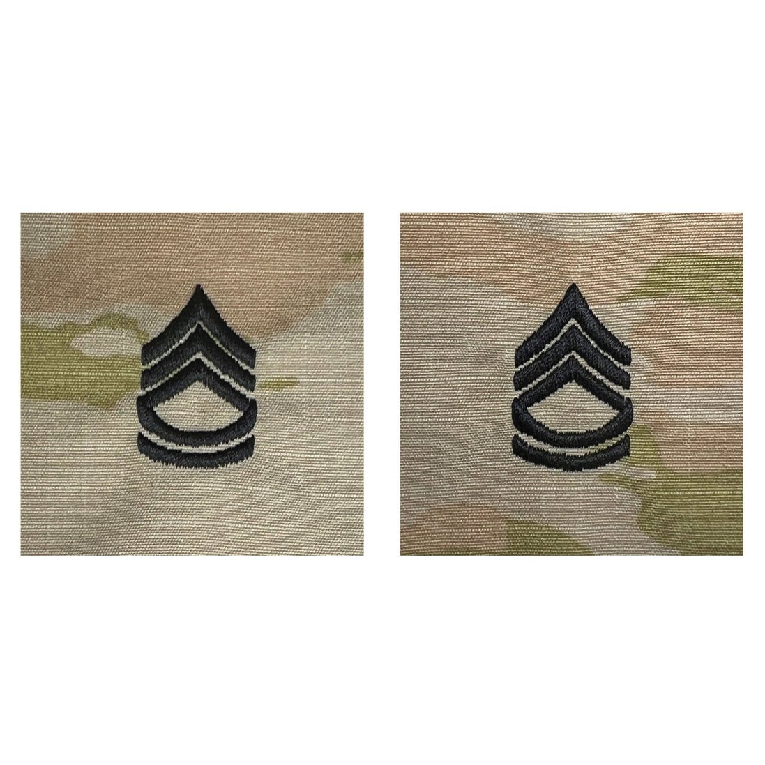 Army Embroidered OCP Sew on Rank Insignia: Sergeant First Class - Hooyah Woodworks LLC