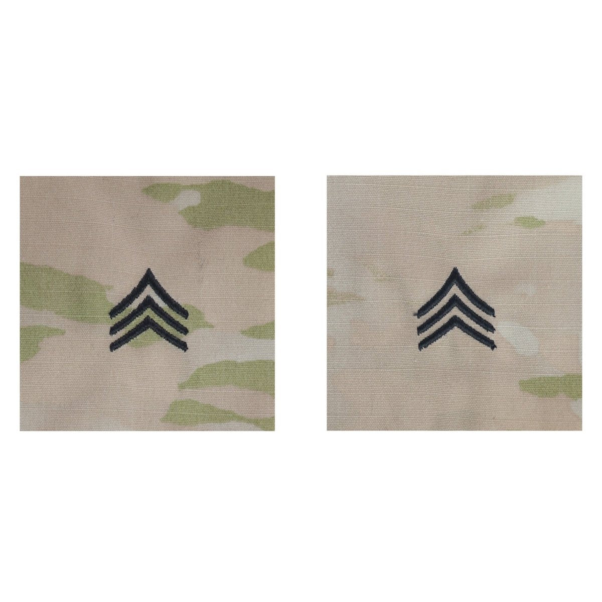 Army Embroidered OCP Sew on Rank Insignia: Sergeant - Hooyah Woodworks LLC