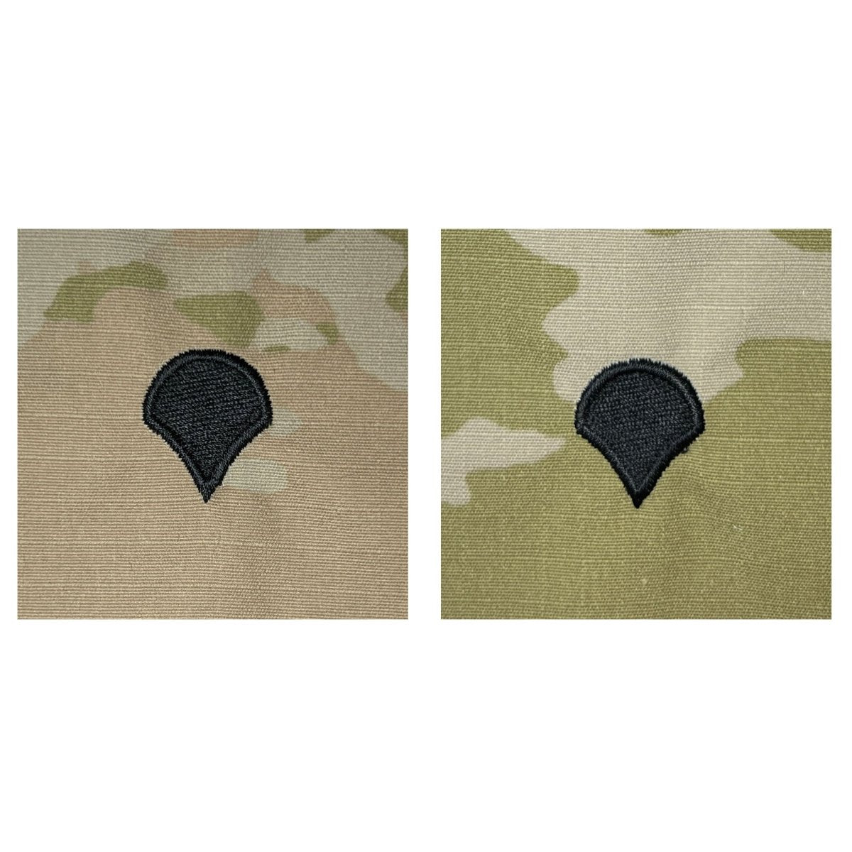 Army Embroidered OCP Sew on Rank Insignia: Specialist 4 - Hooyah Woodworks LLC