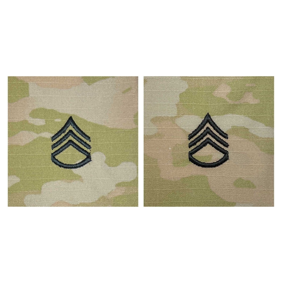 Army Embroidered OCP Sew on Rank Insignia: Staff Sergeant - Hooyah Woodworks LLC