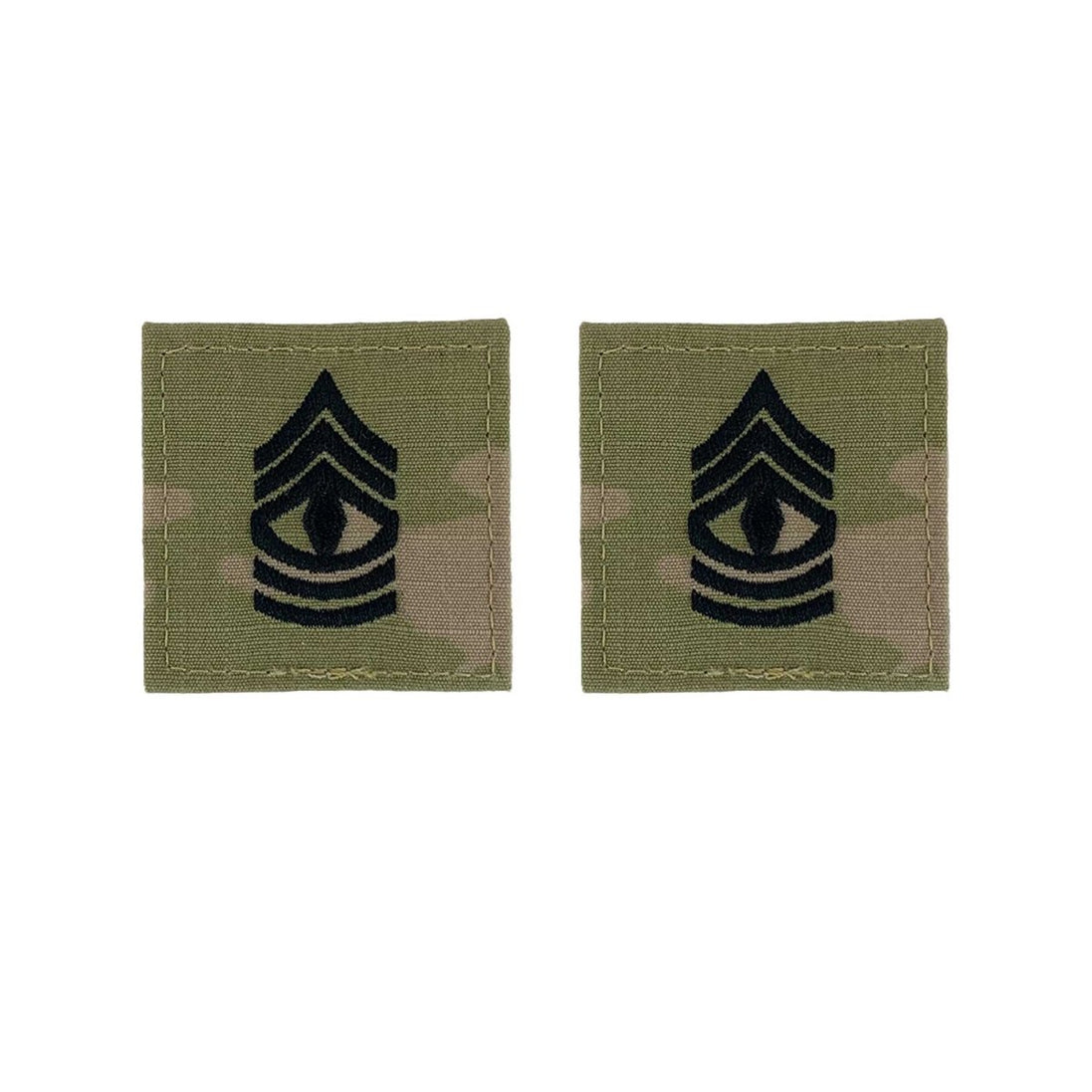 Army embroidered OCP with hook rank insignia: First Sergeant - Hooyah Woodworks LLC