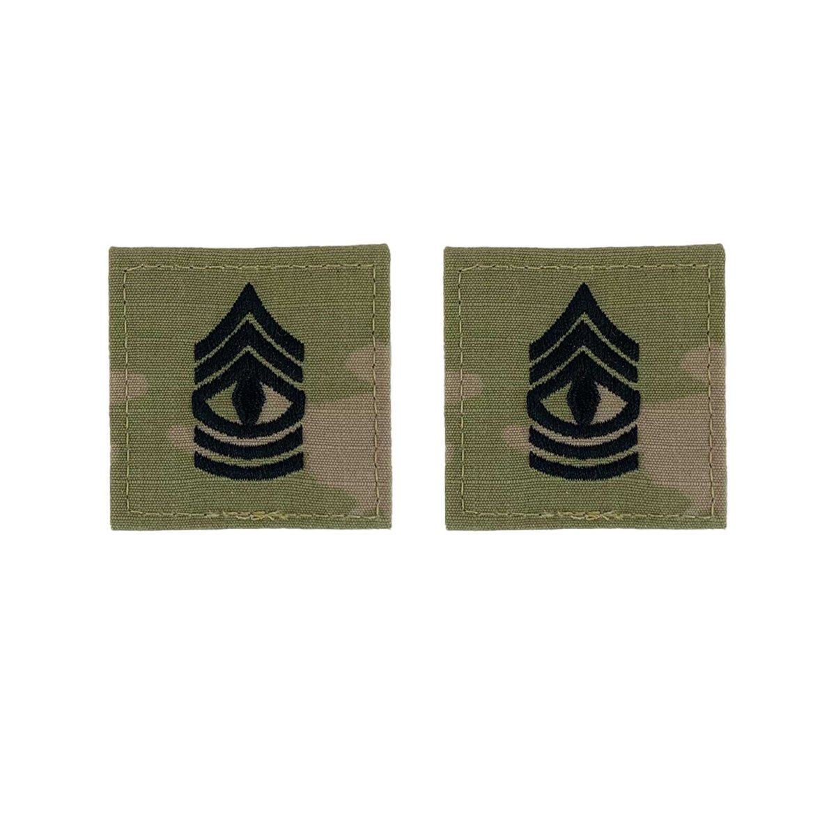 Army embroidered OCP with hook rank insignia: First Sergeant - Hooyah Woodworks LLC