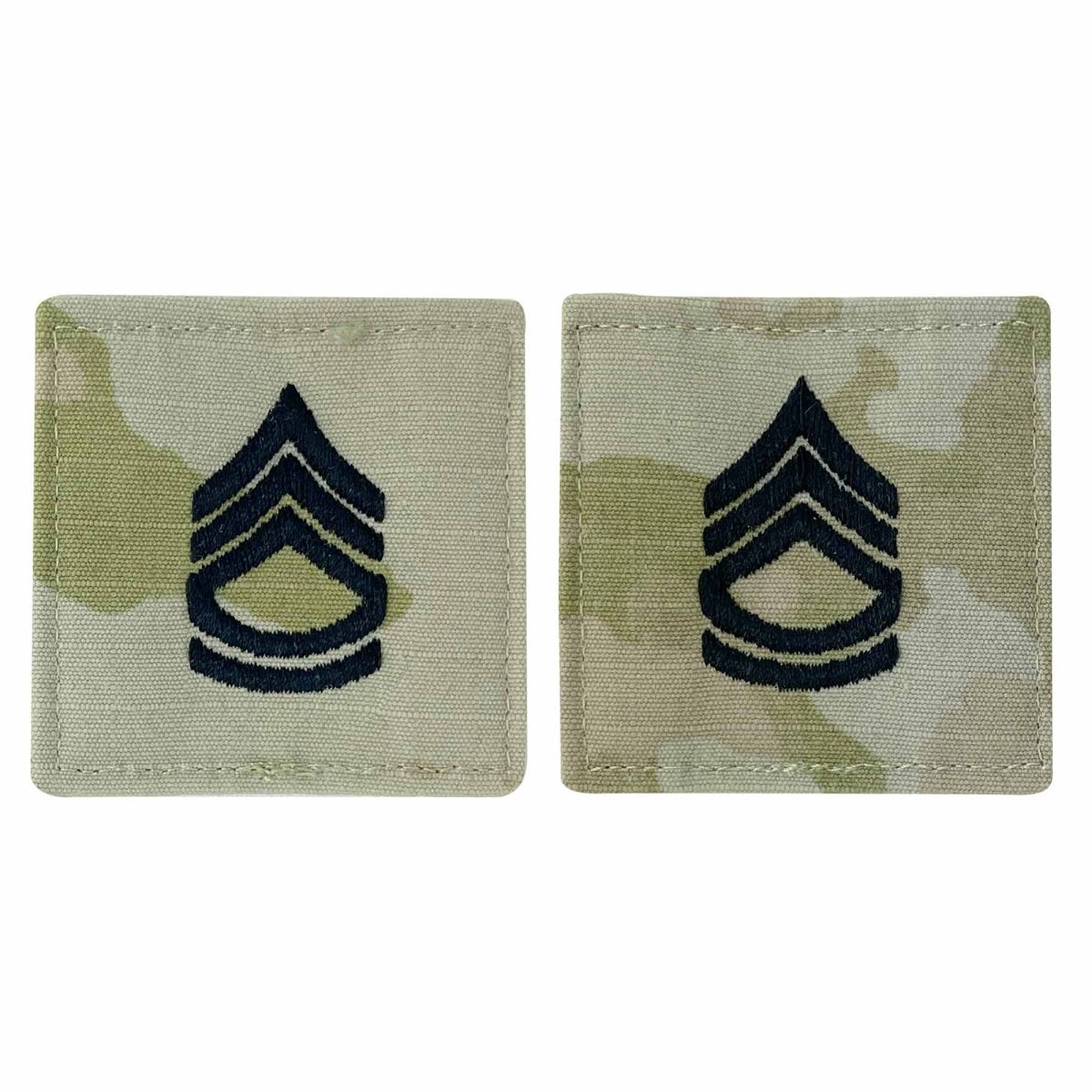 Army embroidered OCP with hook rank insignia: Sergeant First Class - Hooyah Woodworks LLC