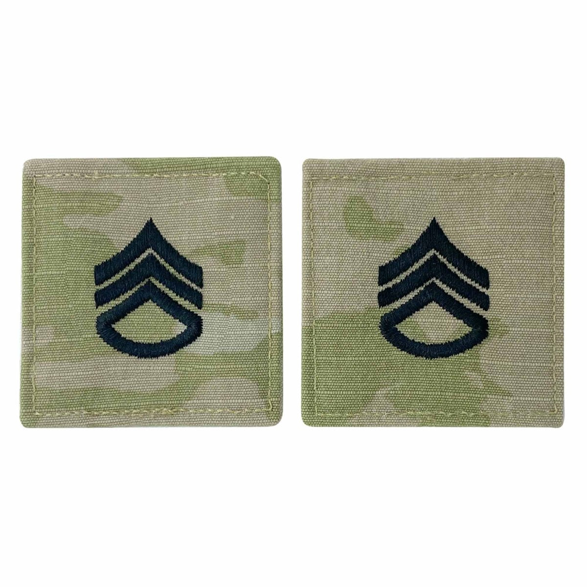 Army embroidered OCP with hook rank insignia: Staff Sergeant - Hooyah Woodworks LLC