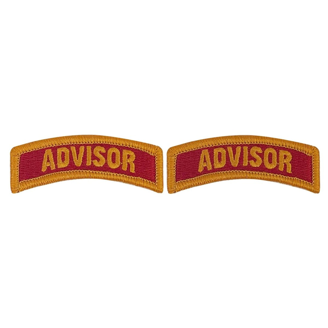 Army Embroidered Tab: Advisor - Full Color - Hooyah Woodworks LLC